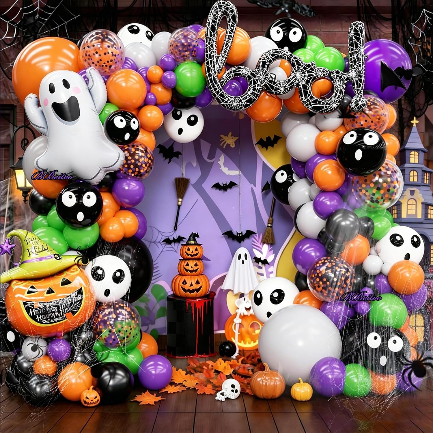 Balloon Arch Kit - Kit d'arche de ballons d'Halloween de