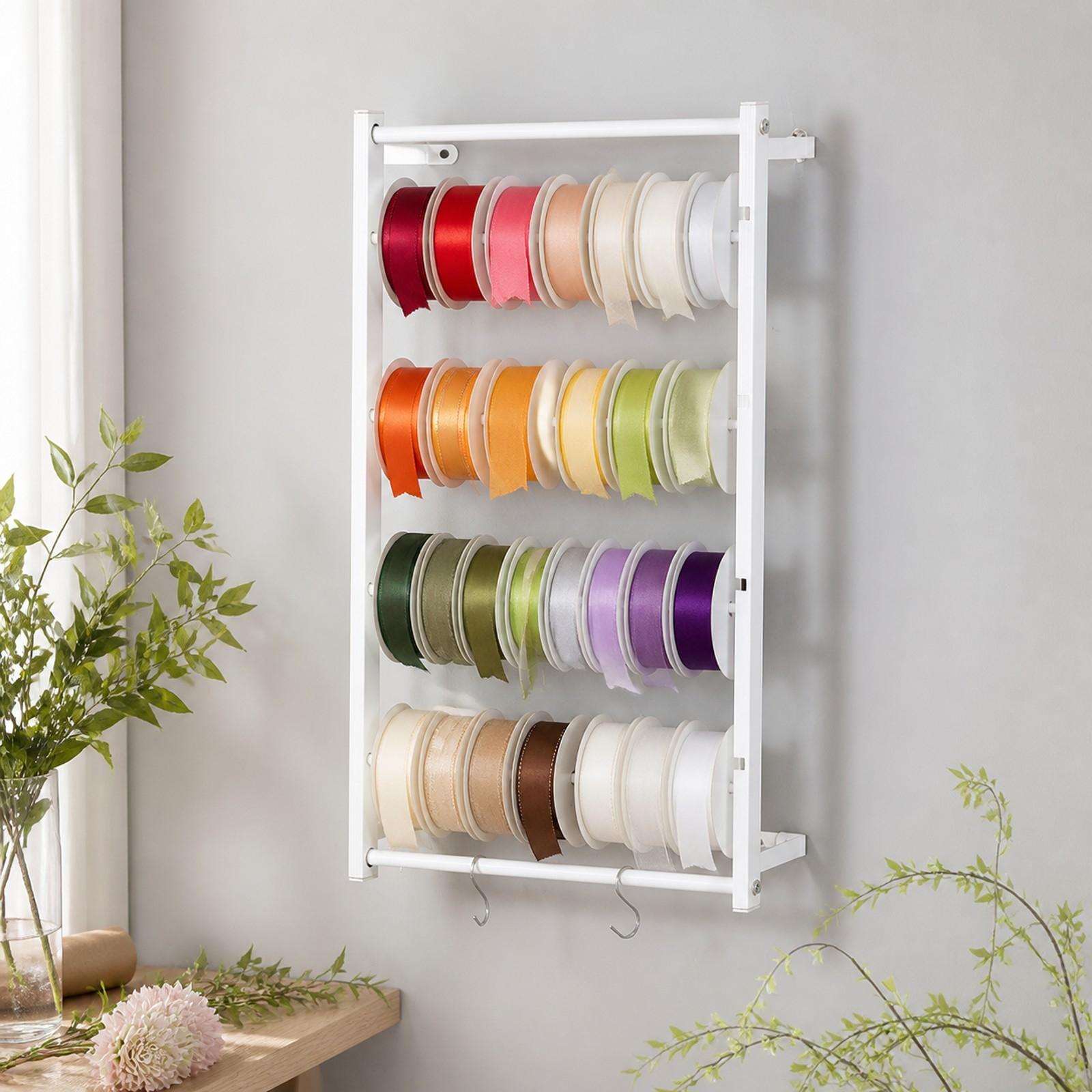 Papercraft Supply Ribbon - Étagère de rangement pour rubans, présentoir