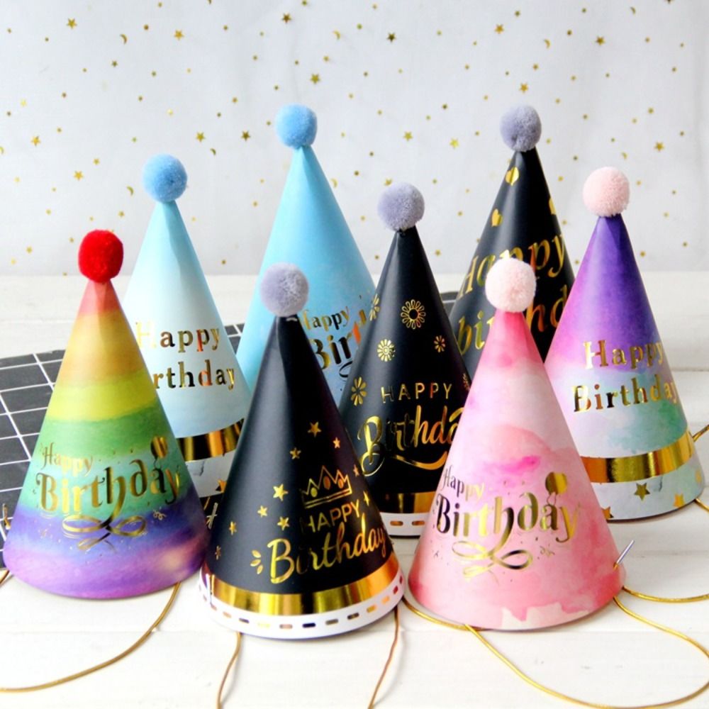 Party Hat Cone - Chapeau de fête d'anniversaire pour garçon