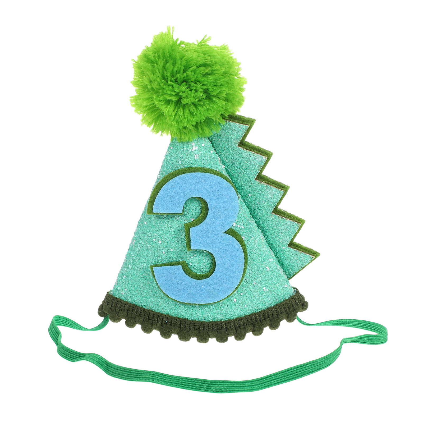 Party Hat Cone - Chapeau d'anniversaire dinosaure pour enfants, accessoire