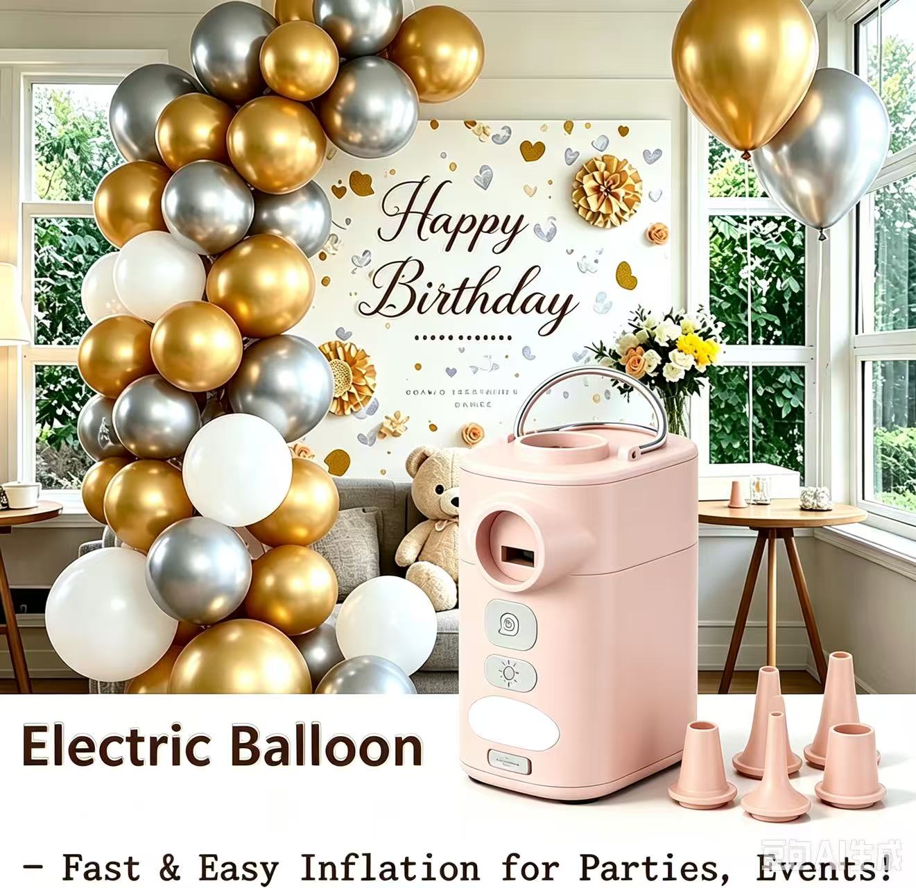 Pompe à ballons électrique por - Balloon Pump Hand avis et prix