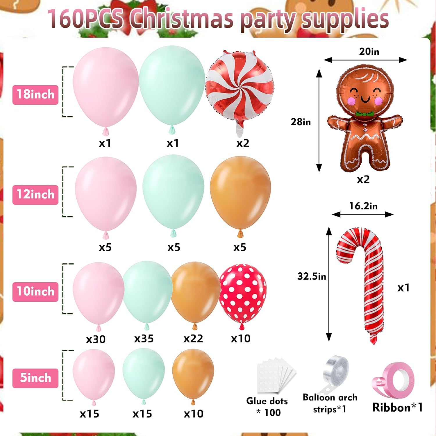 Kit de guirlande d'arche de ba - Balloon Arch Kit avis et prix