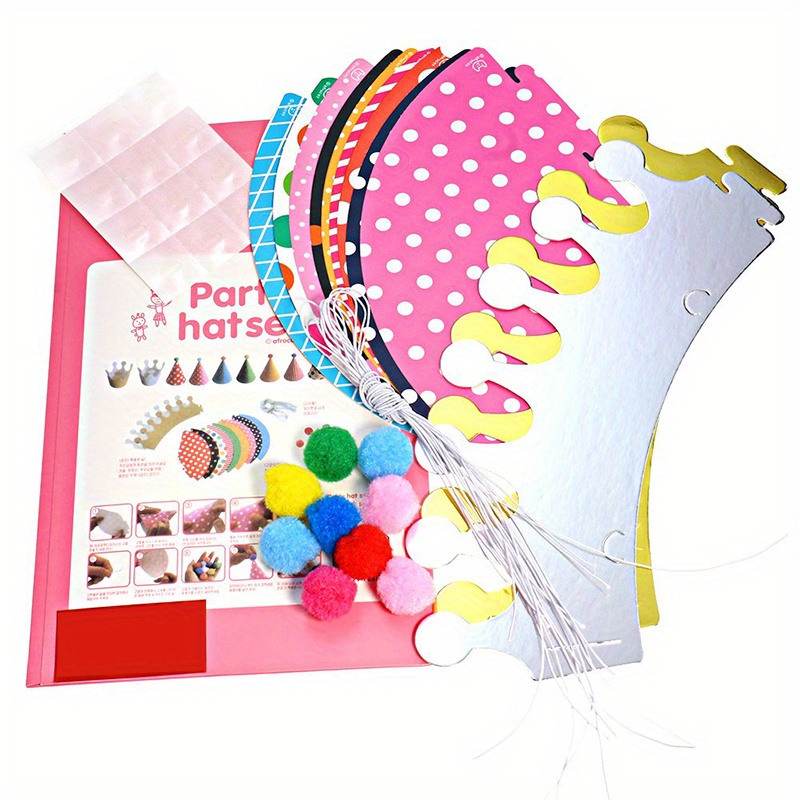 11 mini-chapeaux de fête color - Party Hat Cone avis et prix