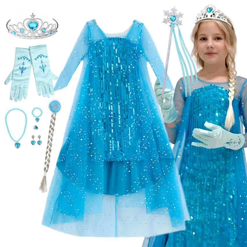Robe longue de princesse épous - Glitter Tablecloth avis et prix