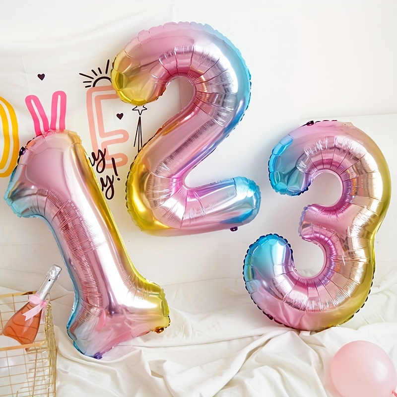 Ballon en aluminium avec chiff - Balloon Pump Hand avis et prix