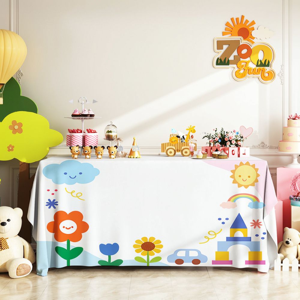 Nappe de fête d'anniversaire,  - Dessert Table Backdrop avis et prix