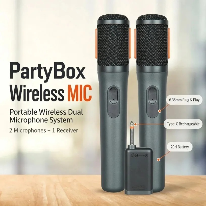 Microphone sans fil double por - Event & Party Supply avis et prix