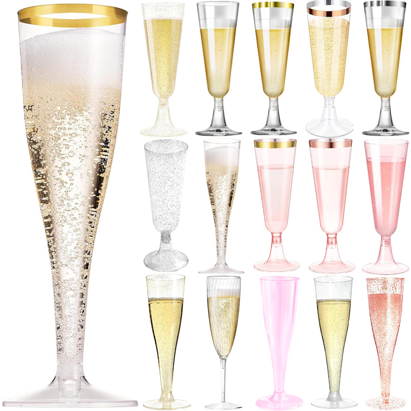 Verres à Champagne jetables en - Plastic Cup 50Pcs avis et prix