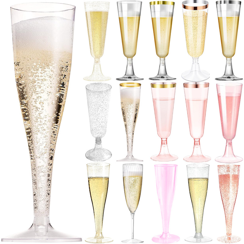 Verres à Champagne jetables en - Plastic Cup 50Pcs avis et prix