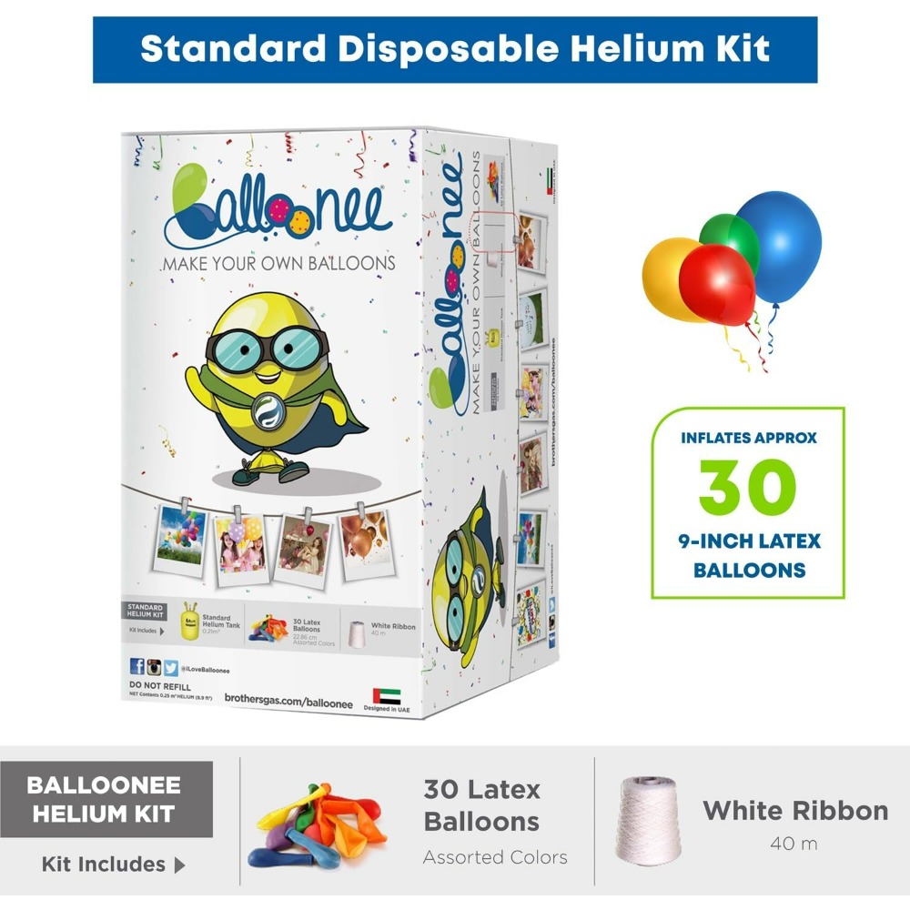 Balloonee - Bouteille d'hélium - Balloon Pump Hand avis et prix