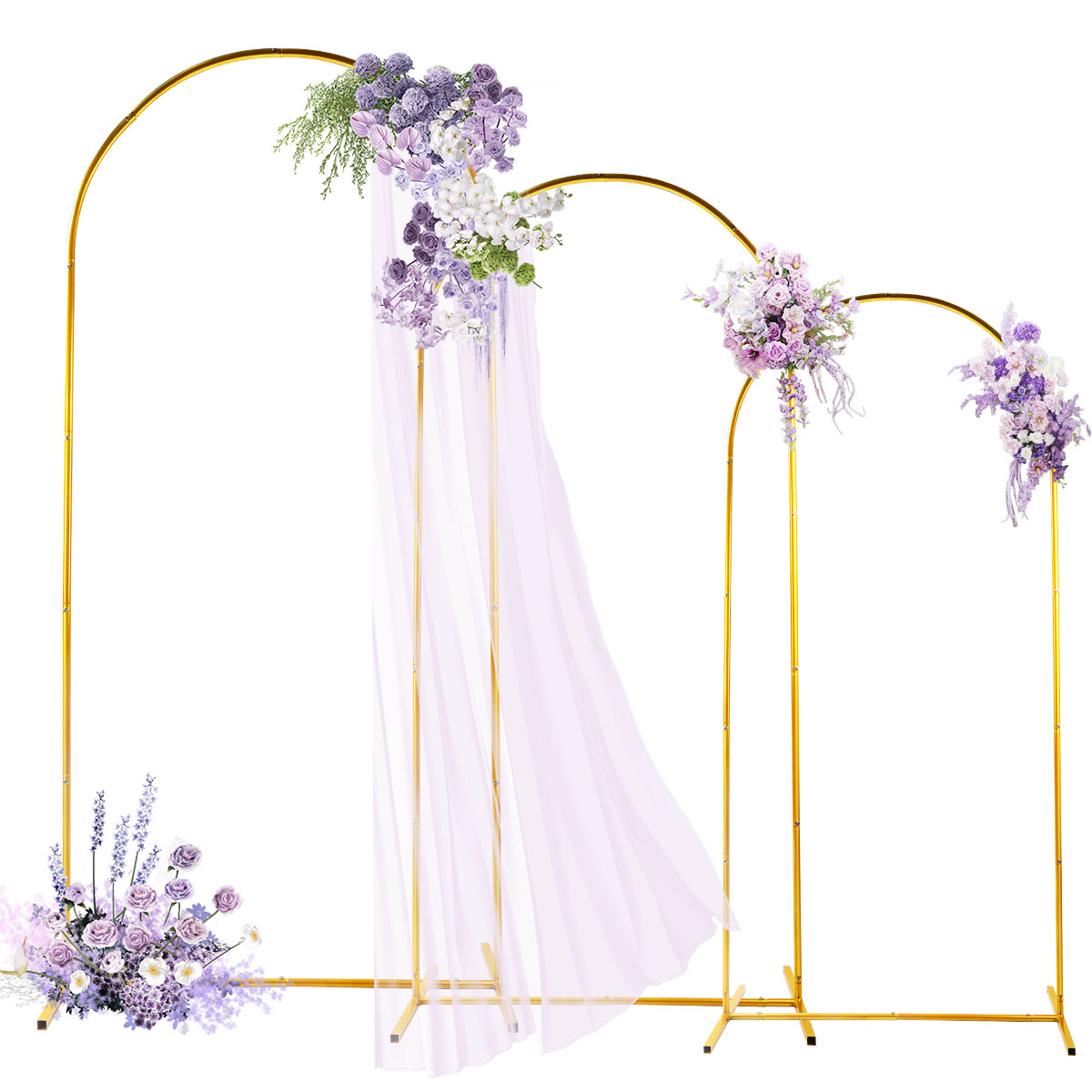 Kits d'arc en métal doré, supp - Balloon Arch Kit avis et prix