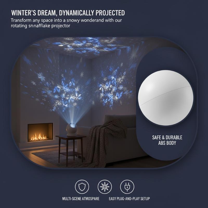 Lampe projecteur LED flocon de - Event & Party Supply avis et prix