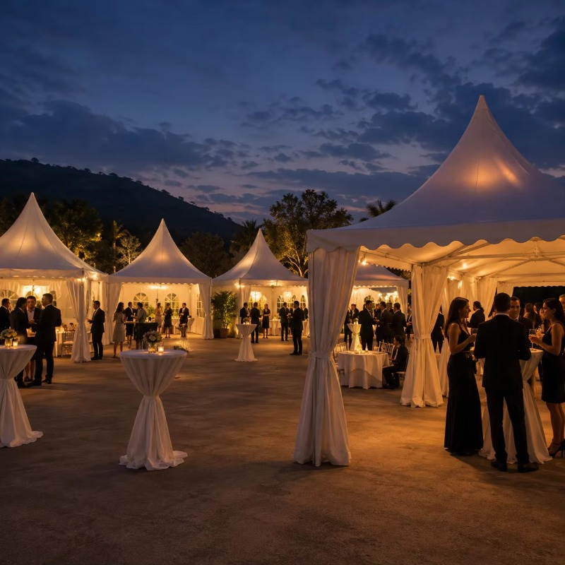Tente Pagode Blanche Personnal - Event & Party Supply avis et prix