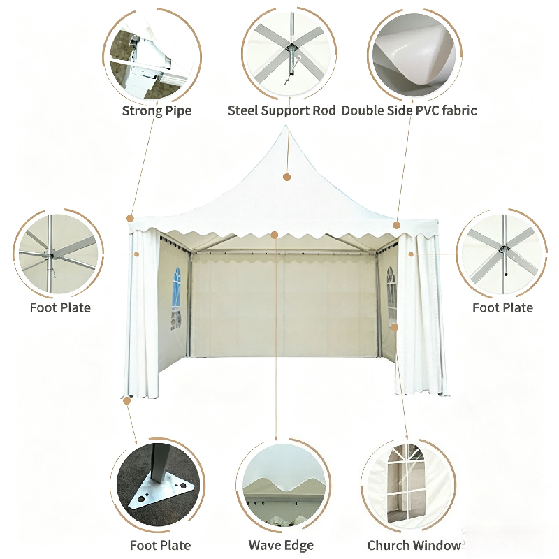 Tente Pagode Blanche Personnal - Event & Party Supply avis et prix